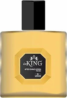 Vetoni Ice King Shaving Lotion Aftershave for Men – Soothing, Hydrating & Suitable for All Skin Types – Best Skin Care & Refreshing Post-Shave Relief | (50ml), pack of 1.