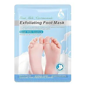Slovenia Bio Collagen Goat Milk Nicotinamide Exfoliating Foot Mask | 1GMS