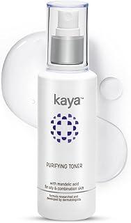 Kaya Acne Care Purifying Toner with Niacinamide & Witch Hazel | Dermatologist-Developed Toner with 22 Years of Expertise | Minimizes Pores, Controls Oil & Fades Acne Marks | For Oily & Acne-Prone Skin | Men & Women | 100ml