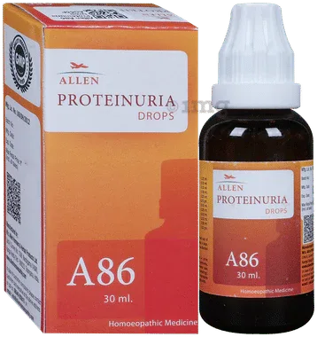 Allen A86 Proteinuria Drop bottle of 30 ml drop