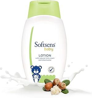 Softsens Baby Nourishing Lotion with Milk Cream & Shea Butter For Face & Body, Moisturizer for Kids 200ML (Pack of 1)