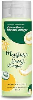Aroma Magic Moisture Boost Shampoo for Dry & chemical treated hair| with Argan Oil, Avocado & Grapefruit Extracts | Helps in Deep Moisturizing, Strengthen & Growth of hair- 200ml