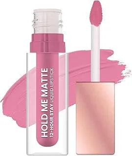 Swiss Beauty Hold Me Matte Liquid Lipstick | 12 Hours Stay | Non-Transfer Lipstick | Waterproof Lipstick with Intense Hydration| Shade - Gentle Pink, 4.5ml