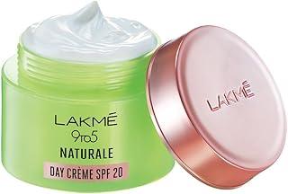 LAKMÉ 9 To 5 Naturale Day Cream, Spf 20 Pa++ With Aloe Vera For Hydrated Skin, 50 G