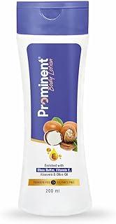 Prominent Body Lotion Shea Butter 200 ml | Deep Moisturizing Formula | Nourishing Shea Butter Enriched | Non Greasy Lightweight Texture | Suitable For All Skin Types