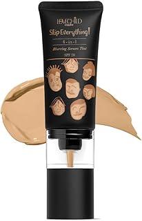 Lovechild Masaba Skip Everything Blurring 4 In 1 Serum Full Coverage Skin Tint For All Skin Type, Natural Coverage, For Daily Use, With Sod Technology, Lonely Lioness, 30Ml