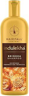 Indulekha Bringha Shampoo, Proprietary Ayurvedic Medicine For Hair Fall, Free From Parabens, Synthetic Dyes And Synthetic Perfume, 340ml