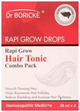 Dr Boricke Rapi Grow Oral Drops (30ml Each) combo pack of 2 ml bottle
