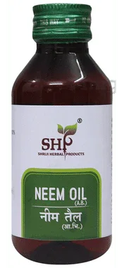 Shriji Herbal Products Neem Oil for Skin Disease,Wound Healing, Insect Bite, Drandruff, Itching bottle of 100 ml oil