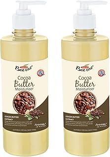 Bee One 24 hr Moisture Lock Body Lotion, for Soft and Supple Skin(Pack of 2) | 1000ml x 2= 2000ml (Cocoa Butter)