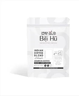 Bili Hu Coffees Roasters, Pour Over Grind Arabica Coffee Powder, Medium Light Roasted South Indian Estate Coffee (Pack of 1, 250 Gram)