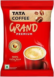 Tata Premium Instant Coffee, 45g Pouch, 100% Pure Coffee, With Flavour Locked Decoction Crystals, Rich Aroma & Great Taste
