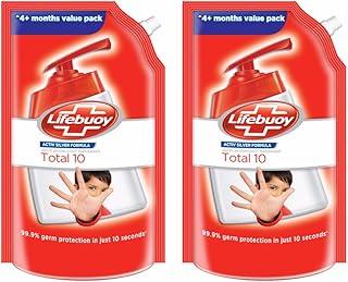 Lifebuoy Total 10 Active Natural Hand Wash - 750 ml (Pack of 2)