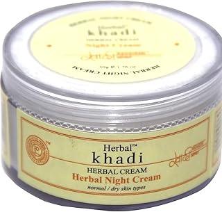 Khadi herbal Night Cream 50GM l Pharvati gramodyog herbal products - Made In India