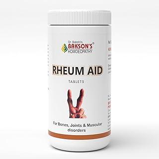 Dr. Bakshi's BAKSON'S HOMOEOPATHY Rheum Aid Tablets | Provides Relief From Joint Pains, Muscular Weakness & Fatigue, 200 Tablets