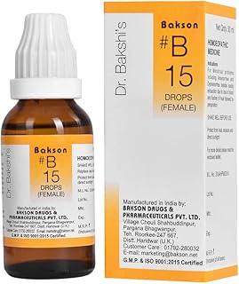 Dr Bakshi's # B 15 Female Drops (30 ml)