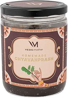 Vedic Mother Chyawanprash 500gm (Pack of 1) 2X Immunity Booster for All Ages with Saffron, Zinc & Vitamin C | Low Calories, No Refined Sugar, No Sucralose | Hand Picked, Enhances Skin & Hair, Rich in Antioxidants