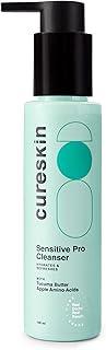 Cureskin Sensitive Pro Cleanser with Tucuma Butter & Apple Extracts for Sensitive Skin Face Wash, 100 ml (Pack of 1)