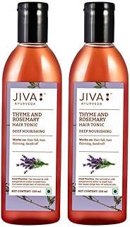 Jiva Thyme & Rosemary Tonic 120ml | 100% Pure & Natural | For Hai (Pack of 2)