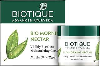 Biotique Morning Nectar Nourish & Hydrate Moisturizing Cold Cream For Visibly Flawless Skin, 50g