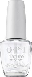 O.P.I Nature Strong Natural Origin Top Coat | 15 ml | Transparent Nail Paint with High Gloss Finish | Clear Top Coat Nail Polish | Long Lasting, Protects Against Chipping of Nail Lacquer