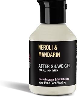 Pink Woolf After Shave Gel For Men & Women, NEROLI & MANDARIN, Smell Great and Keep Your Skin Healthy and Moisturized, Suitable For Oily to Normal Skin Types - 110 ml (Pack Of 1)