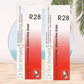 Dr Reckeweg R28 Homeopathic Medicine Secalen - Homeopathic Medicine 22ml, Pack of 2
