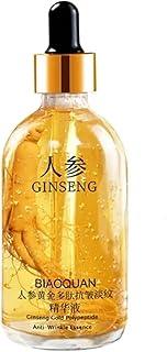 Chitaaksh Gold Ginseng Face Serum Polypeptide Anti-Wrinkle Lightning Moisturizing Niacinamide Facial Serum For Skin Care
