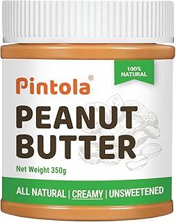 Pintola Peanut Butter Creamy 350g – High Protein & Unsweetened