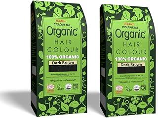 Radico Colour Me Organic Brown Hair Colour - 100g-Set of 2
