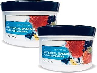 OxyGlow Herbals Fruit Massage Cream 200 Gm (Pack Of 2) with Vitamin E
