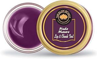The Glow Ritual Nude Mauve Lip and Cheek Tint - Vegan, Long-Lasting Beauty Stain 8 gram