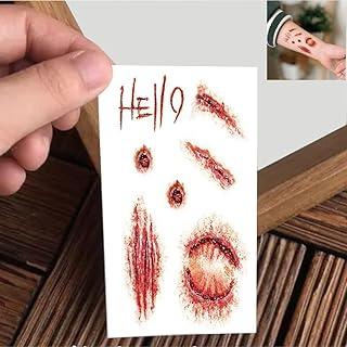 VANVATI Wound Scratch Red Mark Temporary Tattoo Sticker For Male And Female Tattoo Sticker