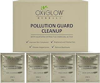 OxyGlow Herbals Pollution Gaurd Cleanup,Improve Skin,Released Clogged Pores,Remove Black Heads,Deep Cleansing,Enhance Skin Barrier (Pack of 1, 40 Grams)