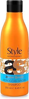 Style Aromatherapy Professional Moroccan Argan Oil Hair Shampoo for Dry, Damaged, Dull, Frizzy Hair (Shampoo, 250 ML)