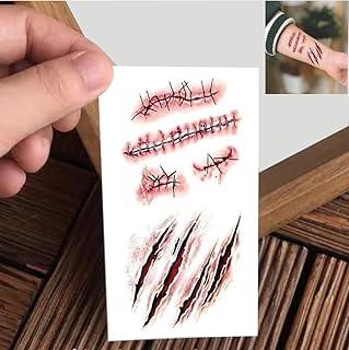 VANVATI Injury Spot With Scratch Temporary Tattoo Sticker For Male And Female Tattoo Sticker