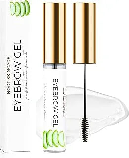 Noor Skincare Clear Eyebrow Gel & Transparent Mascara | Brow Fixer & Setting Gel | Waterproof & Provides Hold upto 8 hours | Zero residue & Lightwieght | 60 day pack (5 gm)