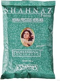 Shahnaz Husain's Vedic Solutions Shahnaz (Forever) | Henna Precious Herb Mix ; Professional Power Pack (100gm) - Green (Natural)