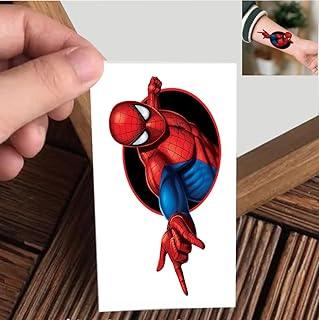 VANVATI Multicolor Spider-Man Temporary Tattoo Sticker For Male And Female Tattoo Sticker