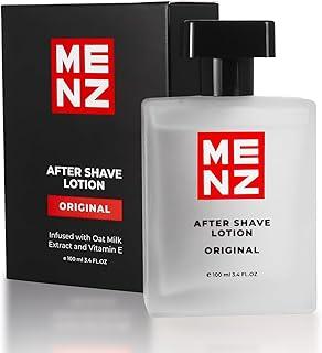 Menz After Shave Lotion For Men | spray - Original Luxury 100Ml, Oat Milk extract for a calming effect , soothe moisturize, Effective Hydration , Cooling Effect , Replenishes Moisture (Pack Of Pack Of 1)