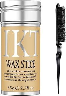 IKT Hair Wax Stick for Women Frizzy & Baby Hair With Teasing Hair Brush 75g