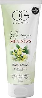OG BEAUTY Moringa Meadows Body lotion | Deep Nourish Body Lotion for Women & Men for Dry Skin | 100% Natural Moringa Extract | 72h Moisturization | 250 ML