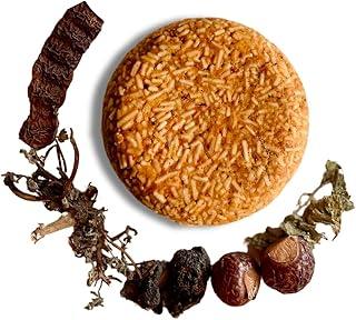 Arani Eco Panchratn Herbal Shampoo Bar | Reetha Shikakai Amla Brahmi Bhringaraj Extracts| All Hair Types | Hairfall Control, Root Strength, Dandruff Control, 1 Count of 100g bar