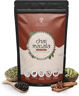 Ashvatha Chai Masala-Ginger Cardamom (Tea Masala) with 9 Premium Herbal Spices I 100% Natural I Authentic Indian Flavour I Immunity Booster I 100g (Pack of 1)