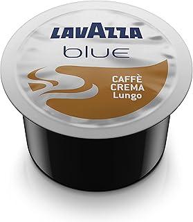 Lavazza Blue Caffe Crema Lungo, Pack Of 25 Coffee Capsules, Compatible With Blue Machines, 1 Count - 215 Gm