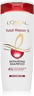 L’Oréal Paris Shampoo, For Damaged And Weak Hair, With Pro-Keratin + Ceramide, Total Repair 5, 340Ml