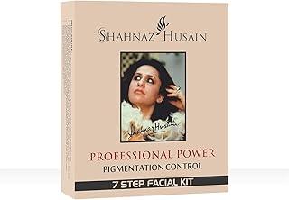 Shahnaz Husain Professional Power 7 Step Facial Kit for Glowing Skin, Anti-Aging & Deep Cleansing, 48g – Complete Salon-Style Home Facial Kit (48g (pack of 2), Pigmentation Control)