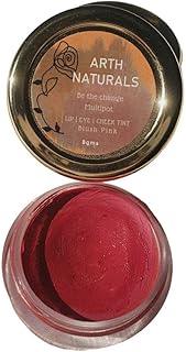 Arth Naturals -Lip|Eye|Cheek| Tint- Be the Change Multipot-Blush Pink-Unisex Product- Natural Ingredients- Organic - Halal Product-Non-Alcoholic 8gms