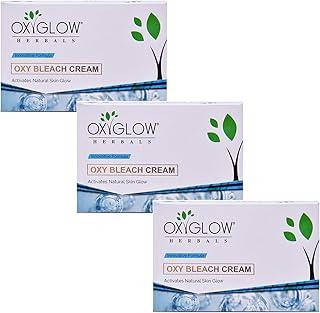 OxyGlow Herbals Oxy Bleach Cream 50 Gm (Pack of 3) for Natural skin glow