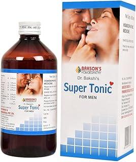 Dr. Bakshi's BAKSON'S HOMOEOPATHY Super Tonic Syrup | Restores Lost Vigour and Vitality For Men, 450 ml